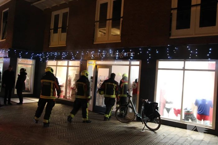 Brandgerucht in winkel blijkt storing