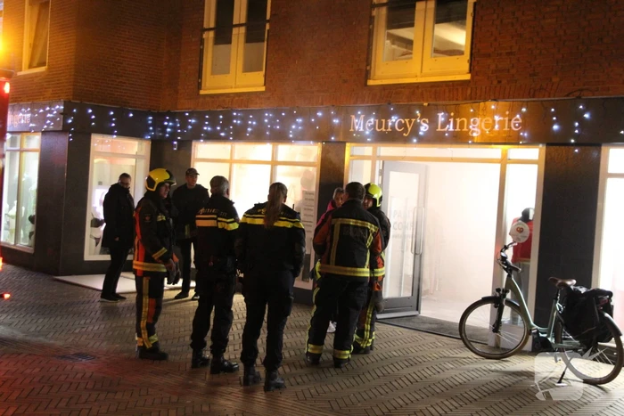 Brandgerucht in winkel blijkt storing