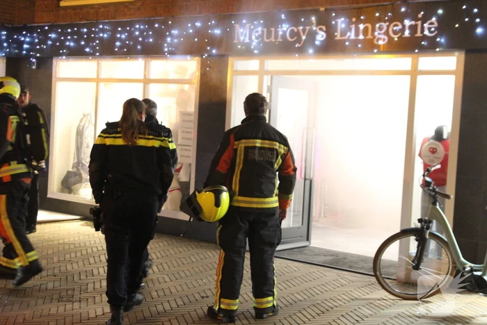 Brandgerucht in winkel blijkt storing