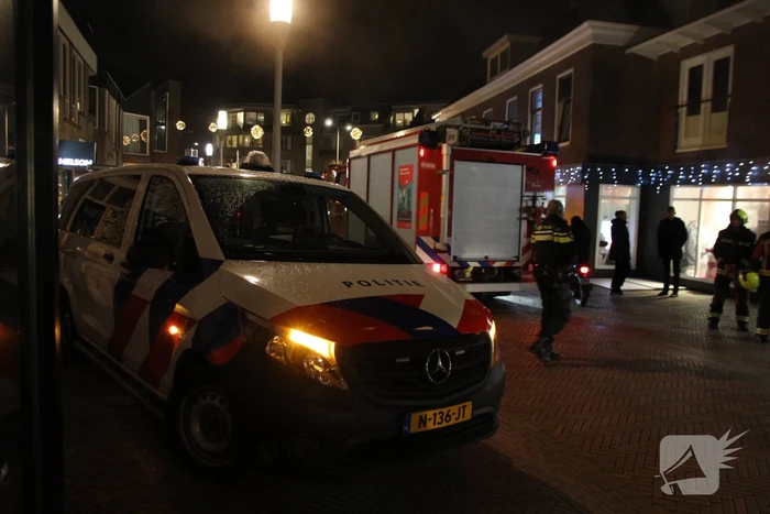 Brandgerucht in winkel blijkt storing