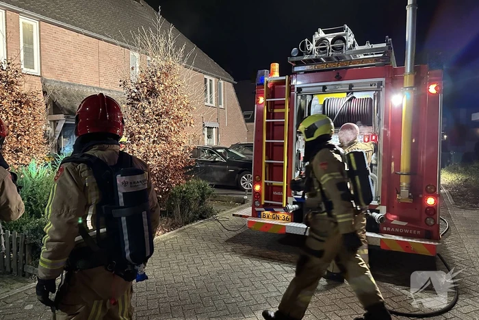 Aanhouding bij woningbrand