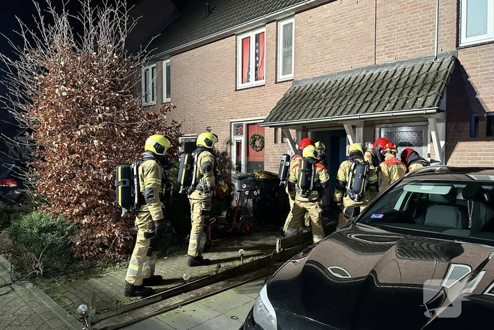 Aanhouding bij woningbrand