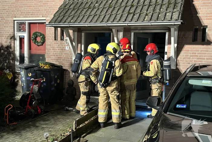 Aanhouding bij woningbrand