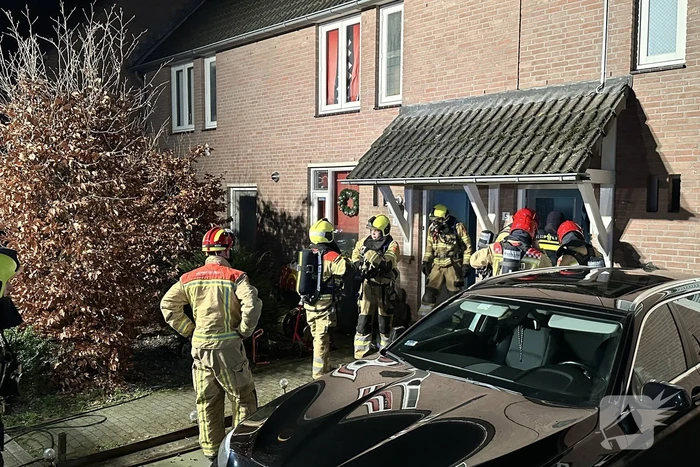 Aanhouding bij woningbrand