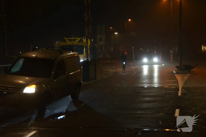 Scooterrijder gewond bij aanrijding