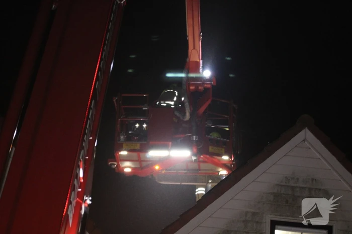 Schoorsteenbrand snel onder controle