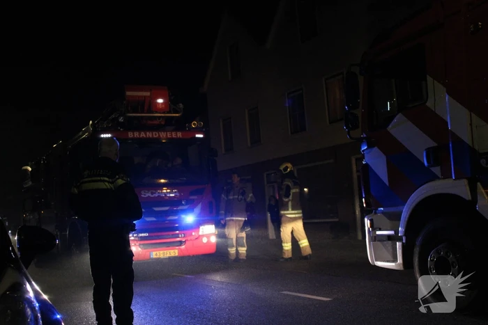 Schoorsteenbrand snel onder controle