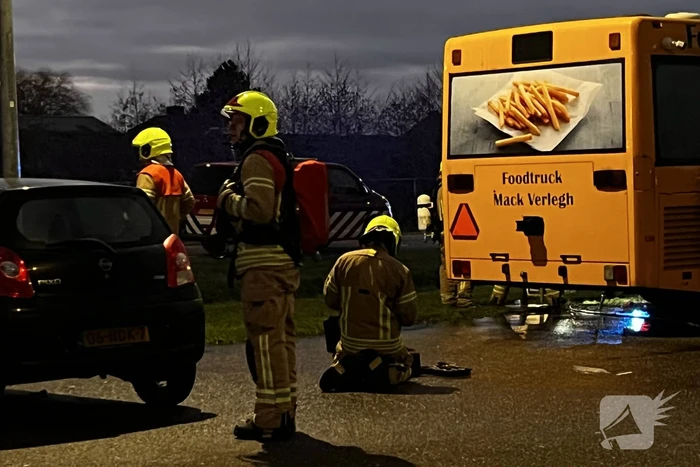 Foodtruck compleet uitgebrand
