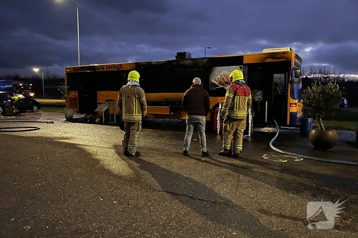 Foodtruck compleet uitgebrand