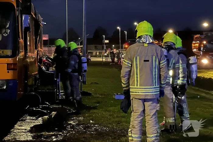 Foodtruck compleet uitgebrand