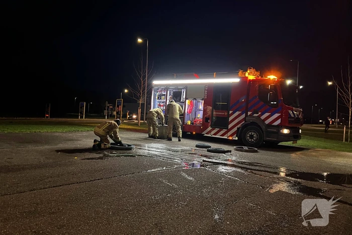 Foodtruck compleet uitgebrand