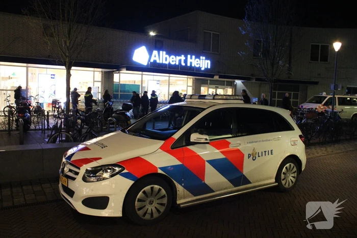 Gewonde bij geweldsincident bij supermarkt