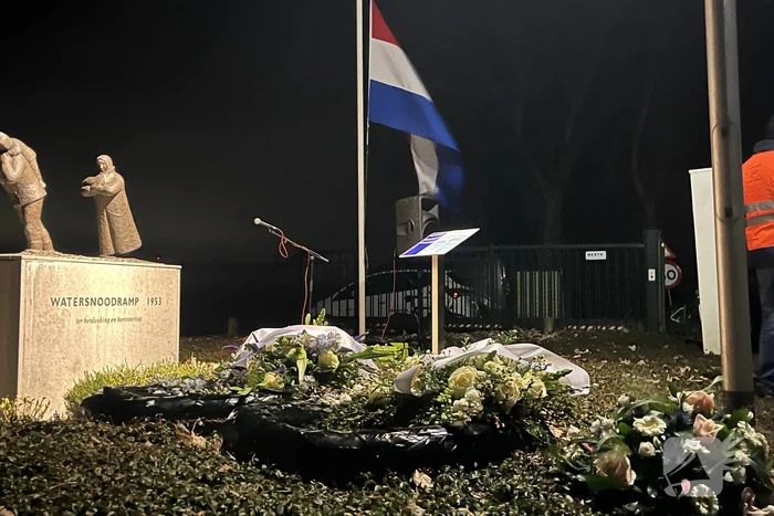 Herdenking slachtoffers watersnoodramp