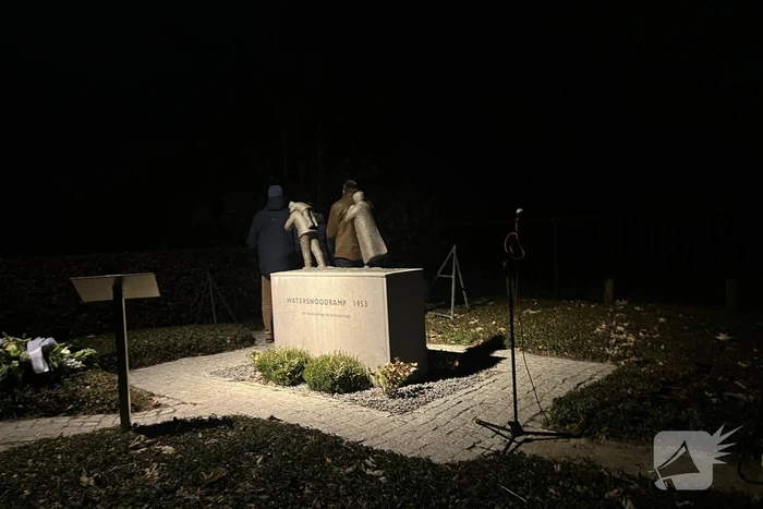 Herdenking slachtoffers watersnoodramp
