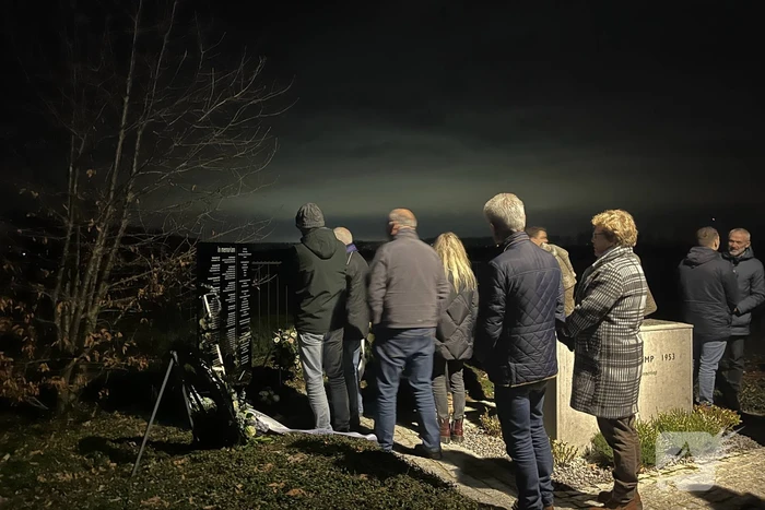 Herdenking slachtoffers watersnoodramp