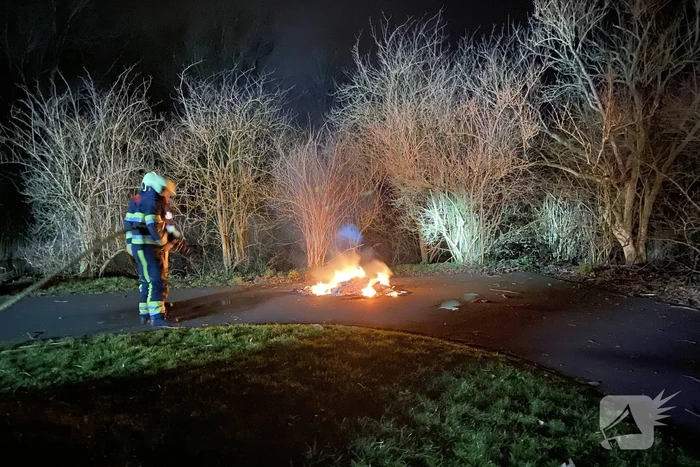 Buitenbrand snel onder controle