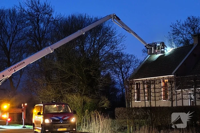 Flinke schade aan dak door brand