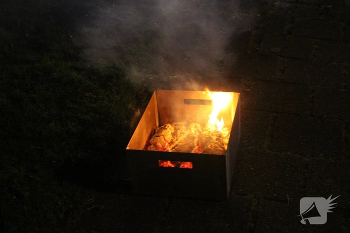 Schoorsteenbrand tijdig geblust