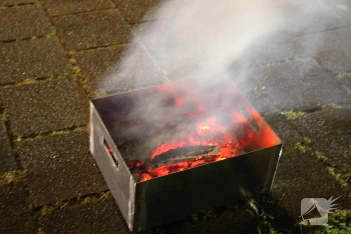 Schoorsteenbrand tijdig geblust