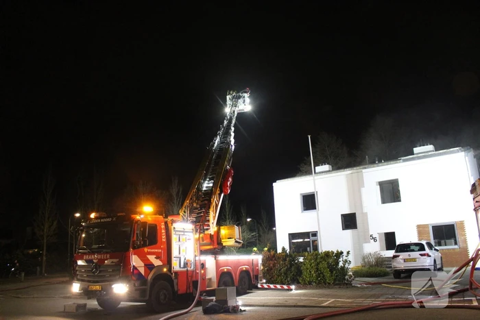 Schoorsteenbrand tijdig geblust