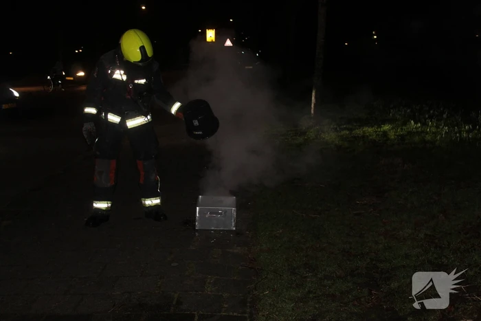 Schoorsteenbrand tijdig geblust