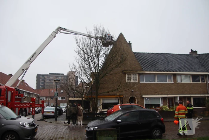 Schoorsteenbrand snel onder controle