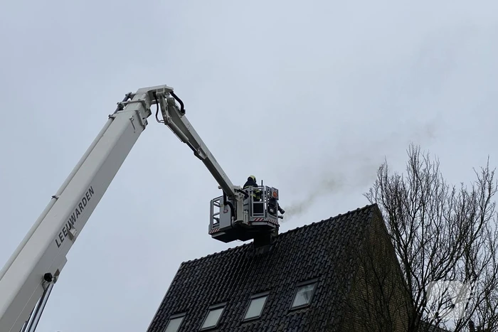 Schoorsteenbrand snel onder controle