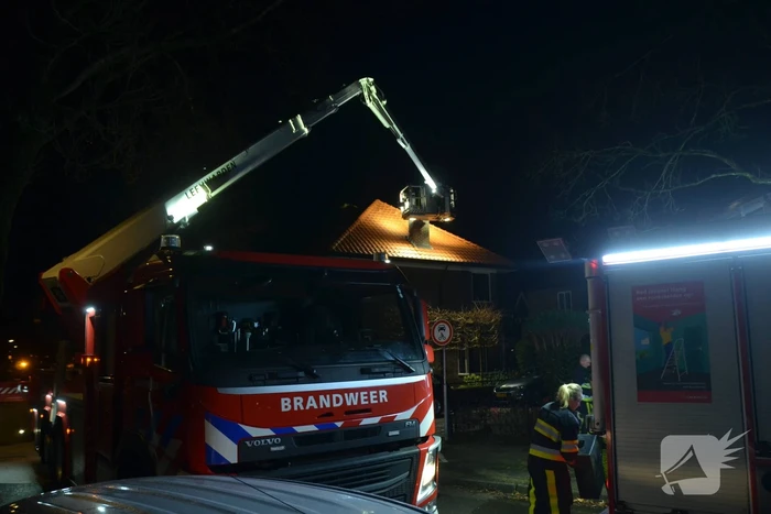 Schoorsteenbrand snel onder controle