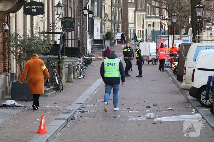 Explosie voor de deur van de Supperclub