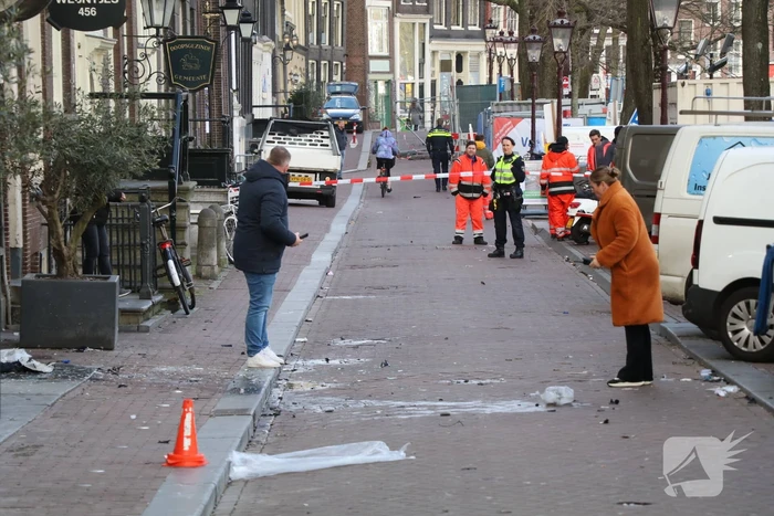 Explosie voor de deur van de Supperclub