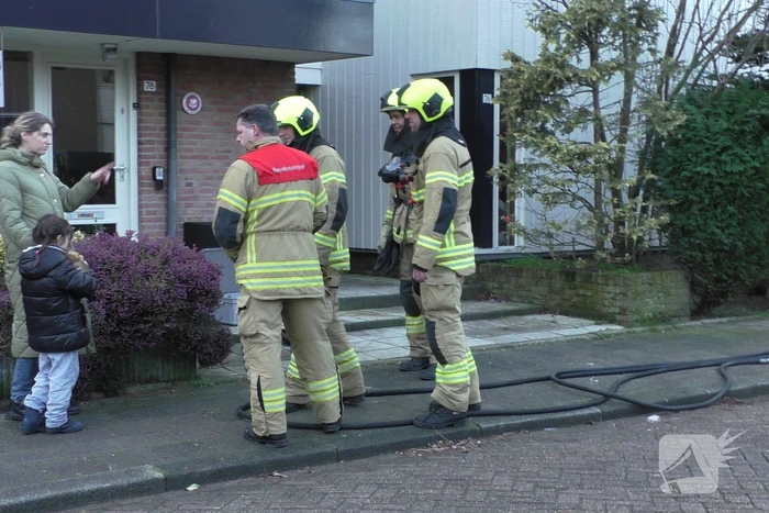 Brandweer ingezet bij brand in schoorsteen