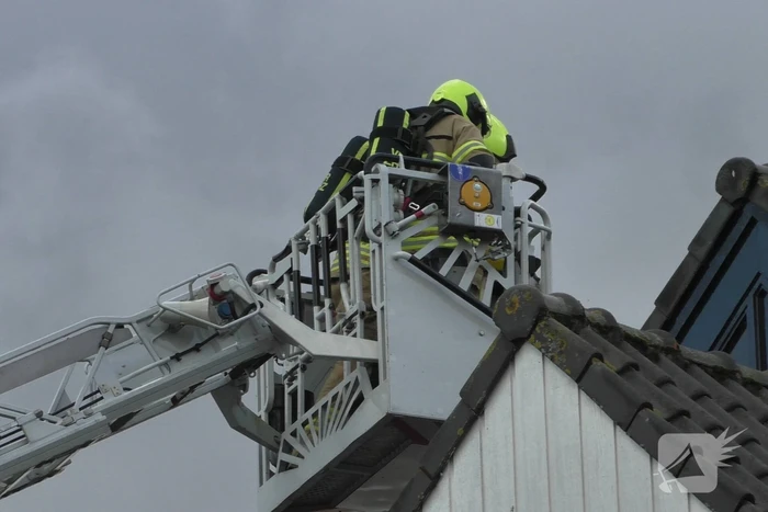 Brandweer ingezet bij brand in schoorsteen