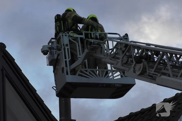 Brandweer ingezet bij brand in schoorsteen