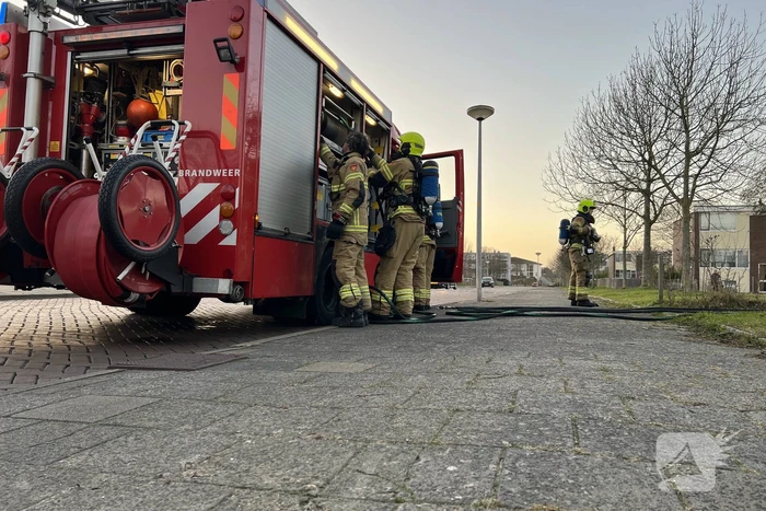 Schuurbrand snel onder controle