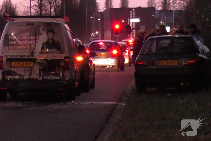 Drie voertuigen beschadigd bij ongeval