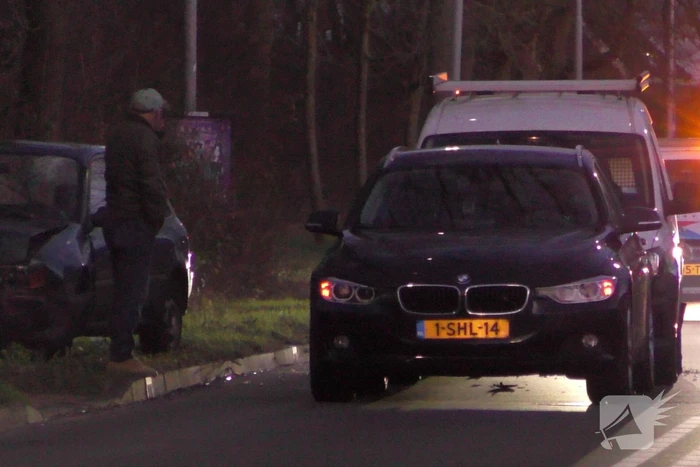 Drie voertuigen beschadigd bij ongeval