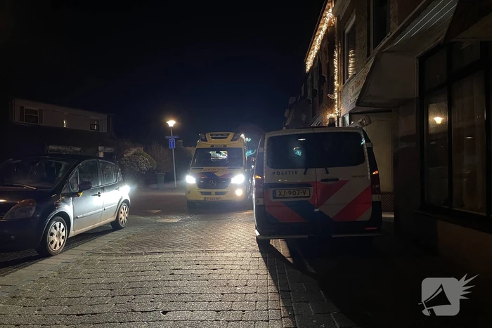 Bezorgfietser en fietsster in botsing
