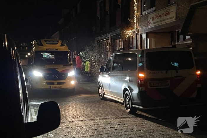 Bezorgfietser en fietsster in botsing