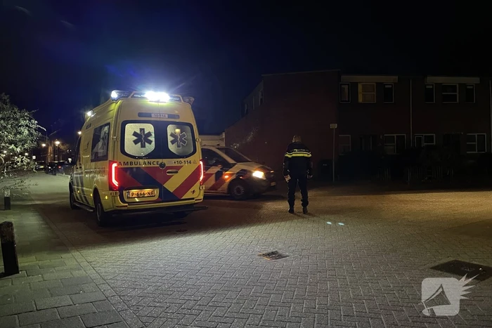 Bezorgfietser en fietsster in botsing