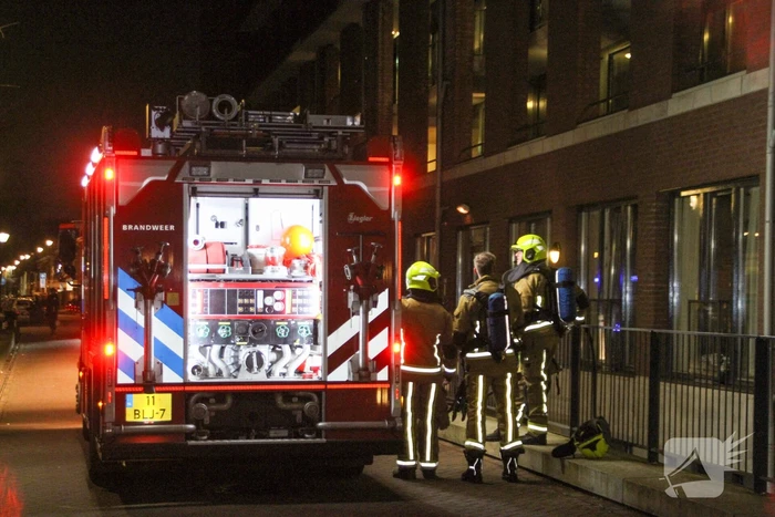 Brandweer ingezet voor brand in parkeergarage