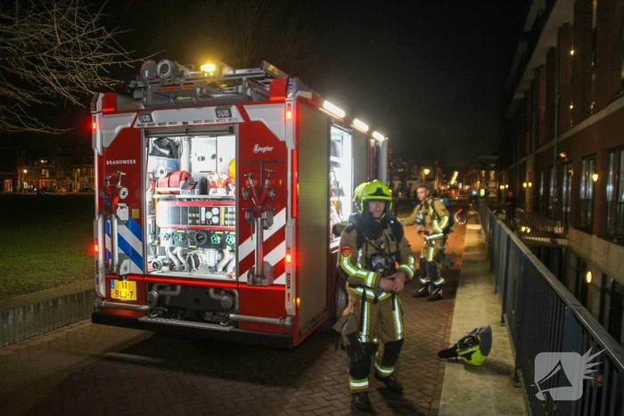 Brandweer ingezet voor brand in parkeergarage