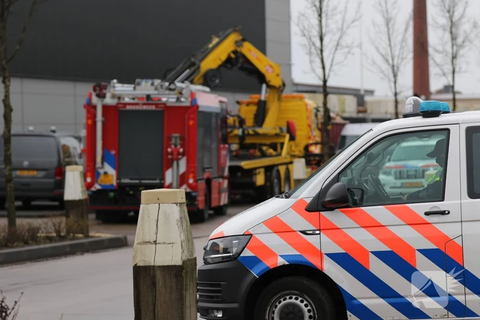 Politie-inval bij recyclingbedrijf