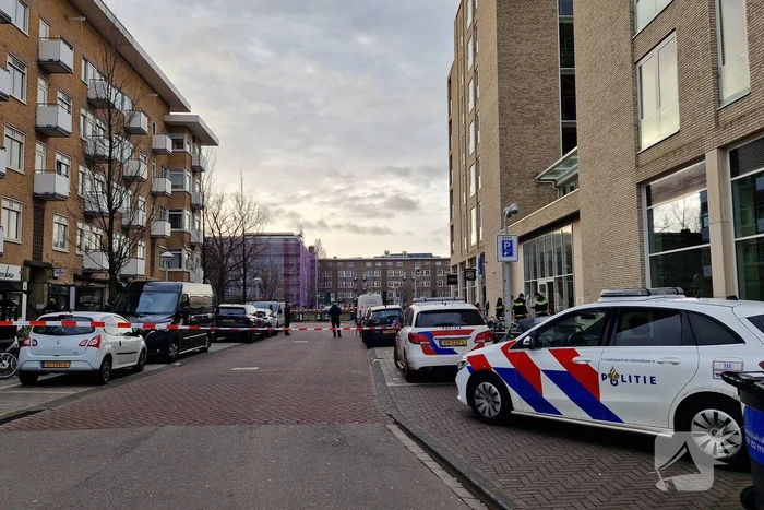 Appartementencomplex beschoten