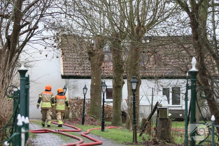 Kinderverblijf uit voorzorg ontruimd door grote brand