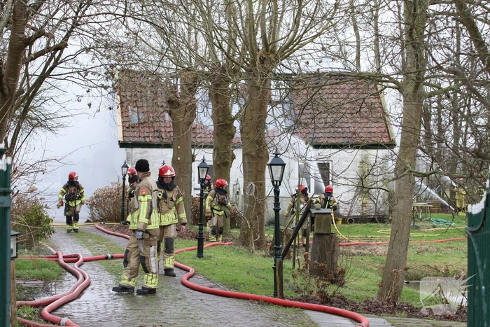 Kinderverblijf uit voorzorg ontruimd door grote brand