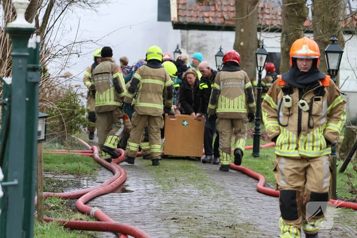 Kinderverblijf uit voorzorg ontruimd door grote brand