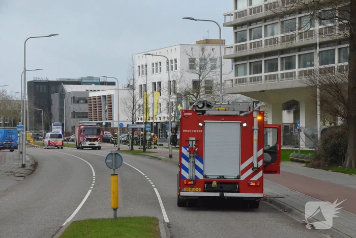 Bedrijfspanden ontruimd vanwege gaslekkage