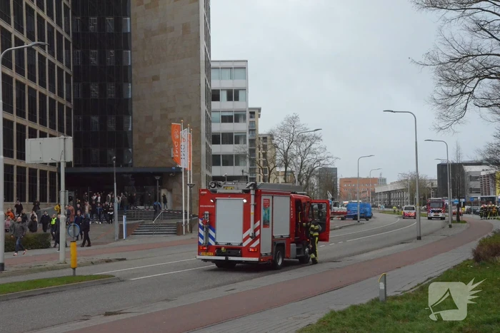 Bedrijfspanden ontruimd vanwege gaslekkage