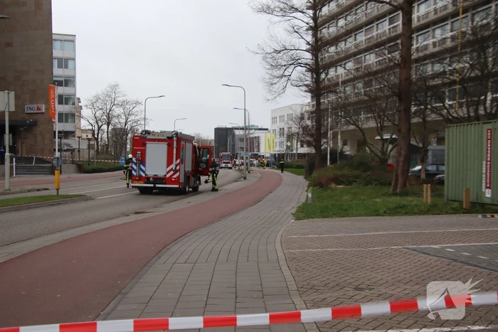 Bedrijfspanden ontruimd vanwege gaslekkage
