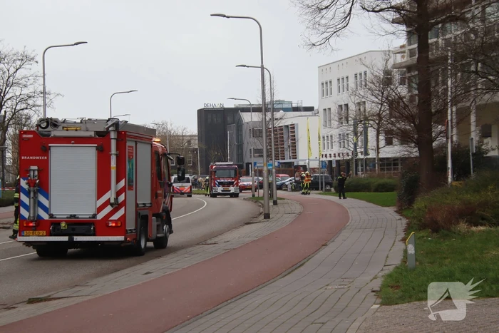 Bedrijfspanden ontruimd vanwege gaslekkage